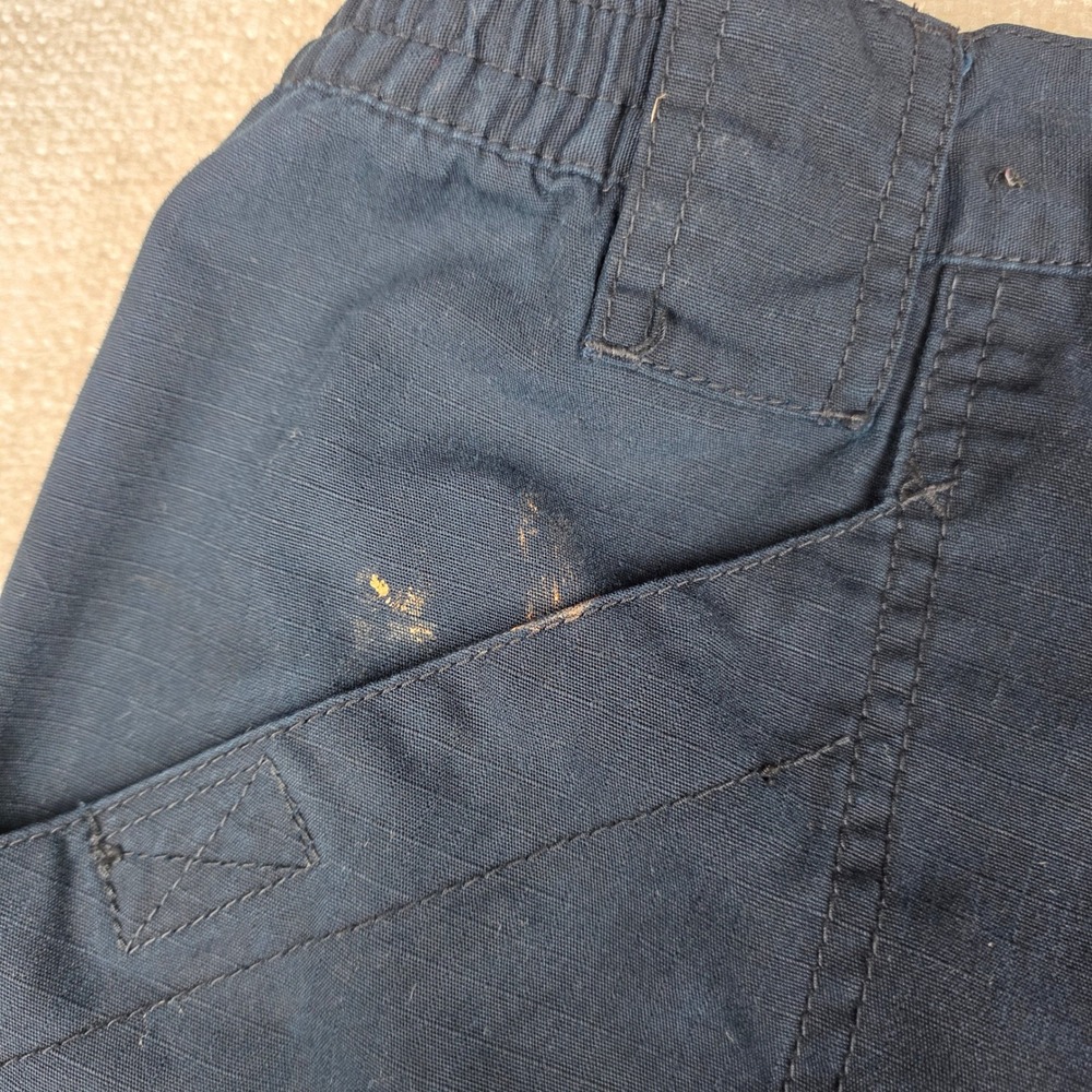 5.11 Tactical Series 74273 Mens Navy Blue Cargo Pants Ripstop Workwear 36x30 - Picture 13 of 13